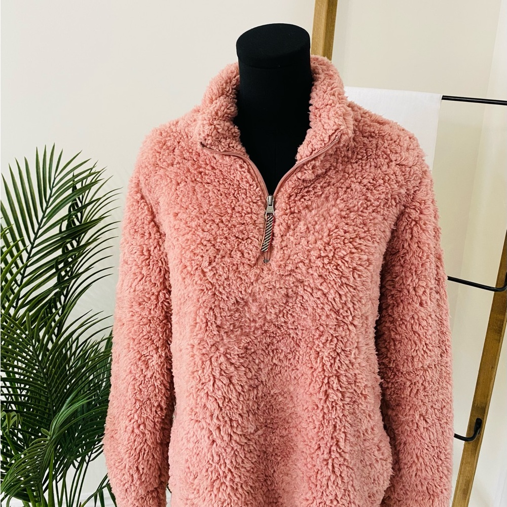 ✨5/$25✨Weatherproof Pink Sherpa Jacket - Picture 3 of 12